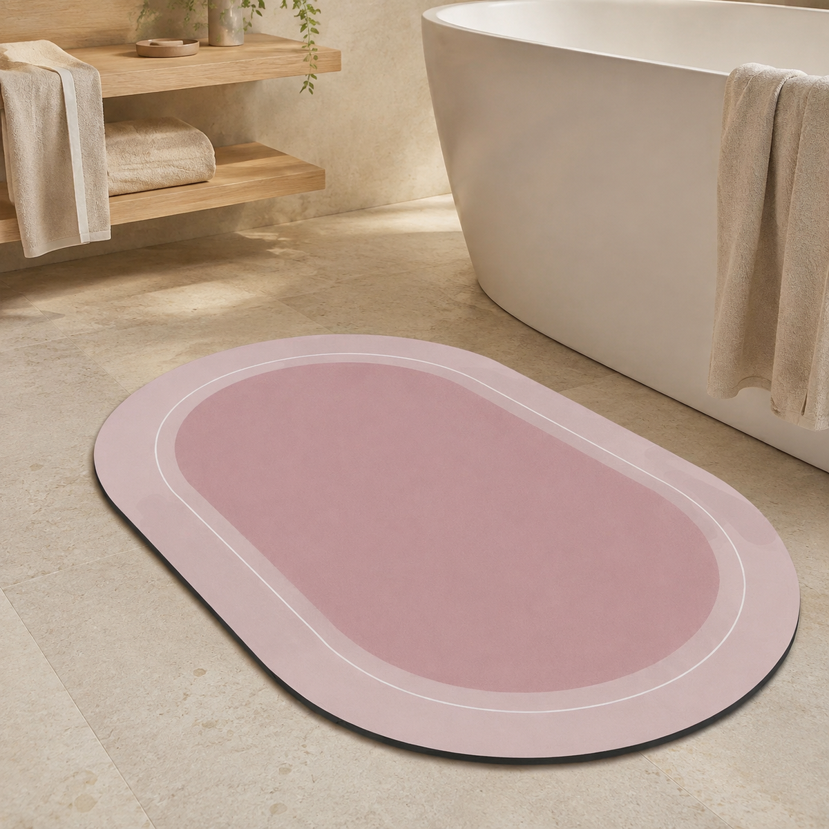 Ovelle DryStep™ Diatom Bath Mat
