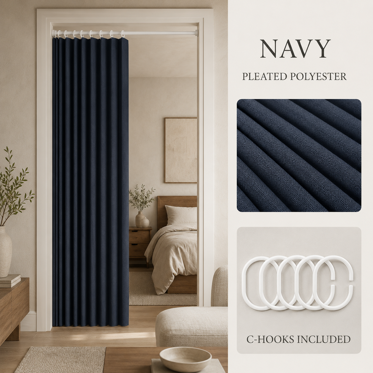 Ovelle Foldaway Doorway Divider