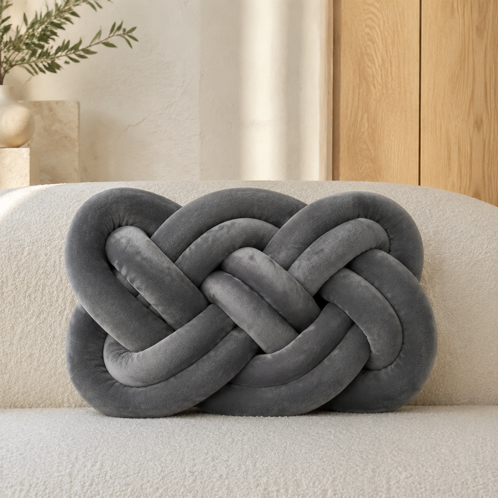 Ovelle EverKnot Velvet Cushion