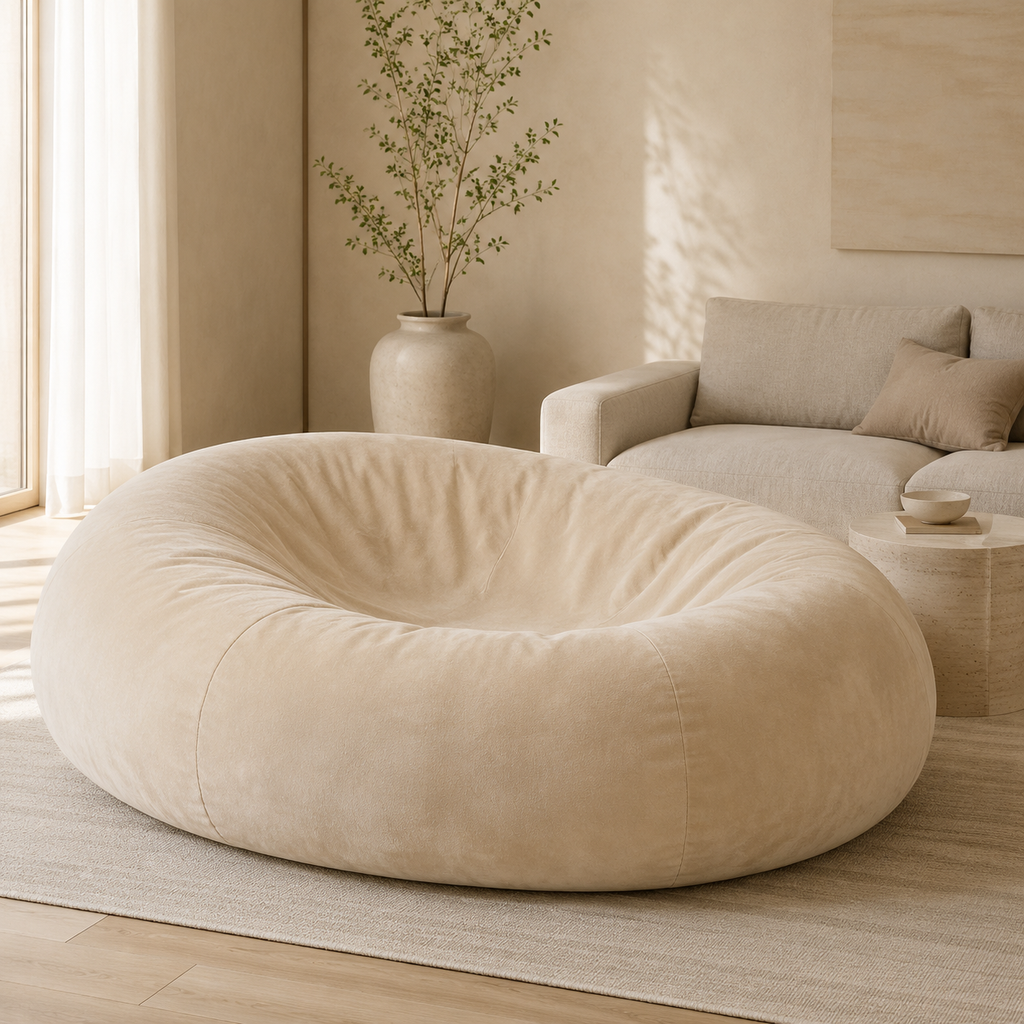 Ovelle HavenNest 7FT Bean Bag Lounger