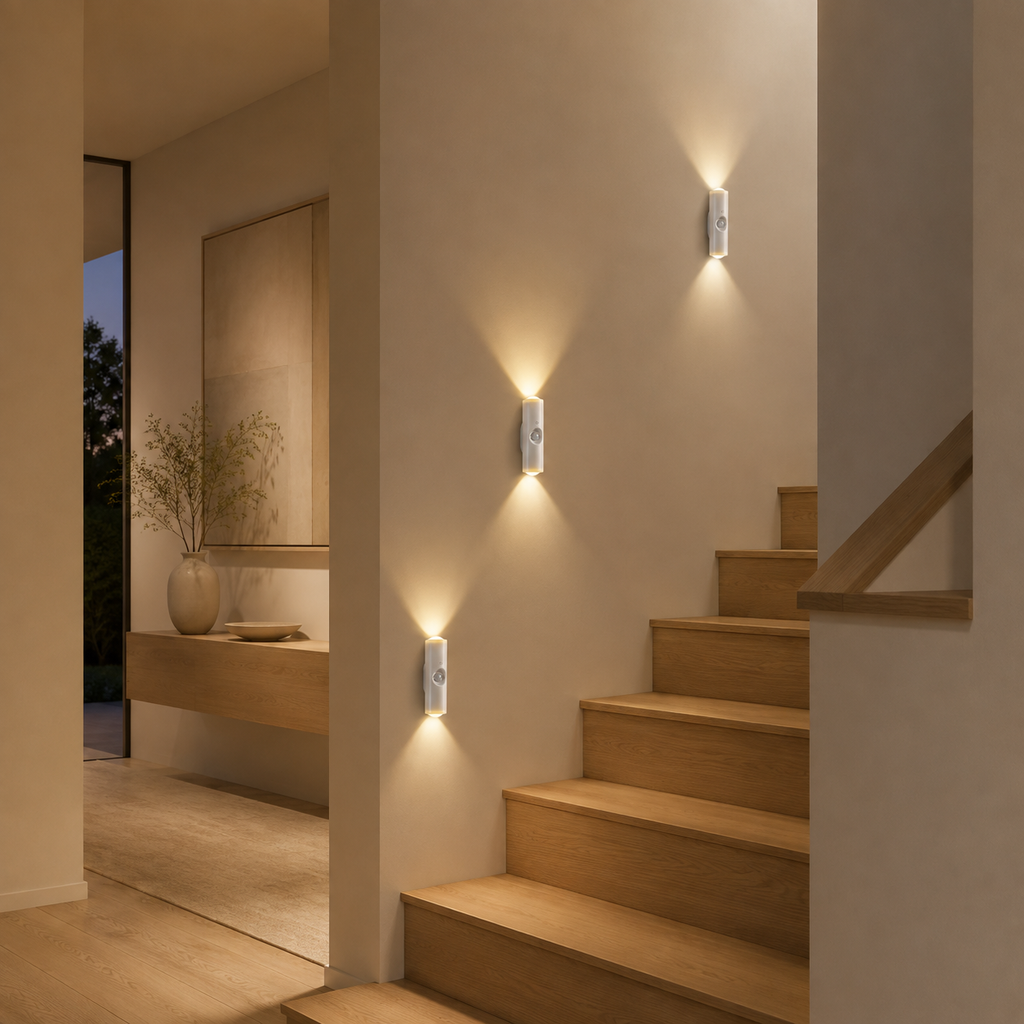 Ovelle LumaGuide™ Motion Sensor Wall Light