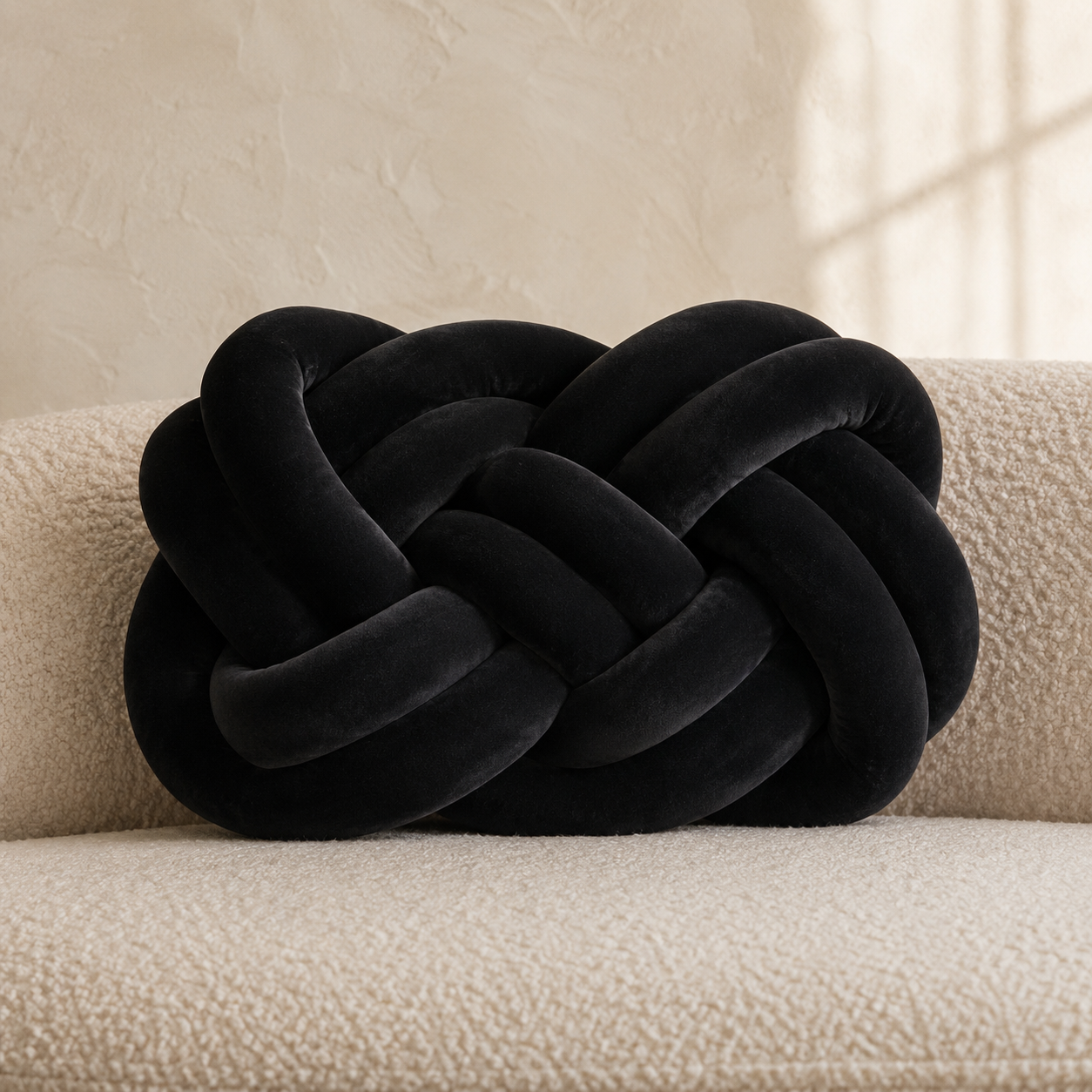 Ovelle EverKnot Velvet Cushion