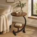 Ovelle PetalArc Two-Tier Accent Table