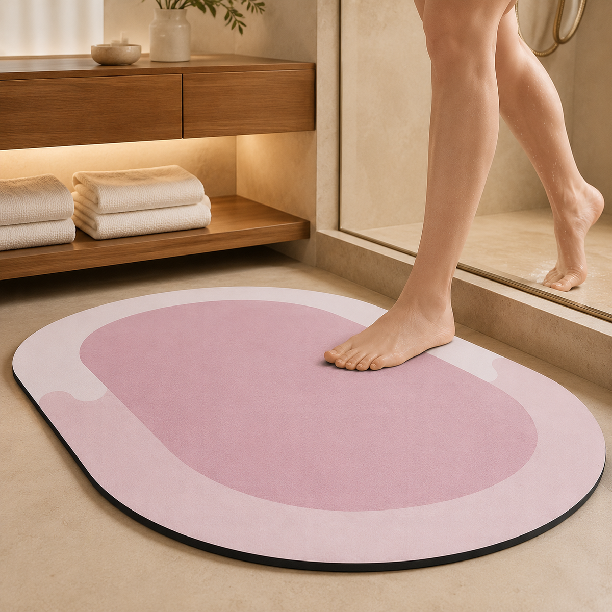Ovelle DryStep™ Diatom Bath Mat