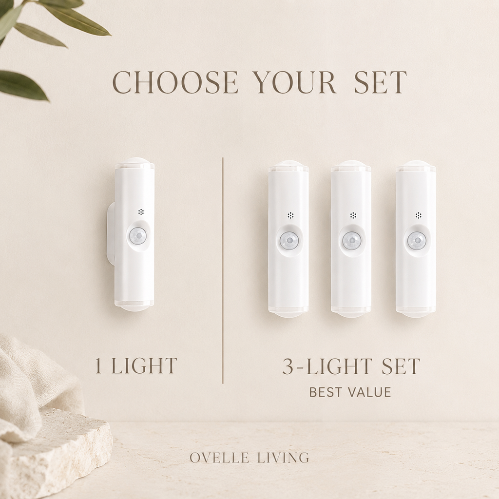 Ovelle LumaGuide™ Motion Sensor Wall Light
