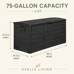 Ovelle PatioVault™ Outdoor Storage Box.