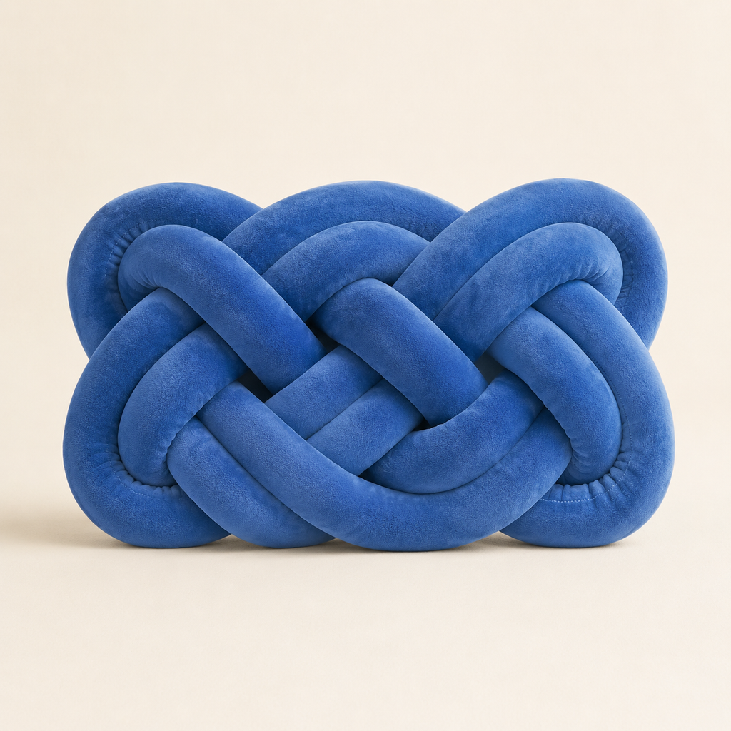 Ovelle EverKnot Velvet Cushion