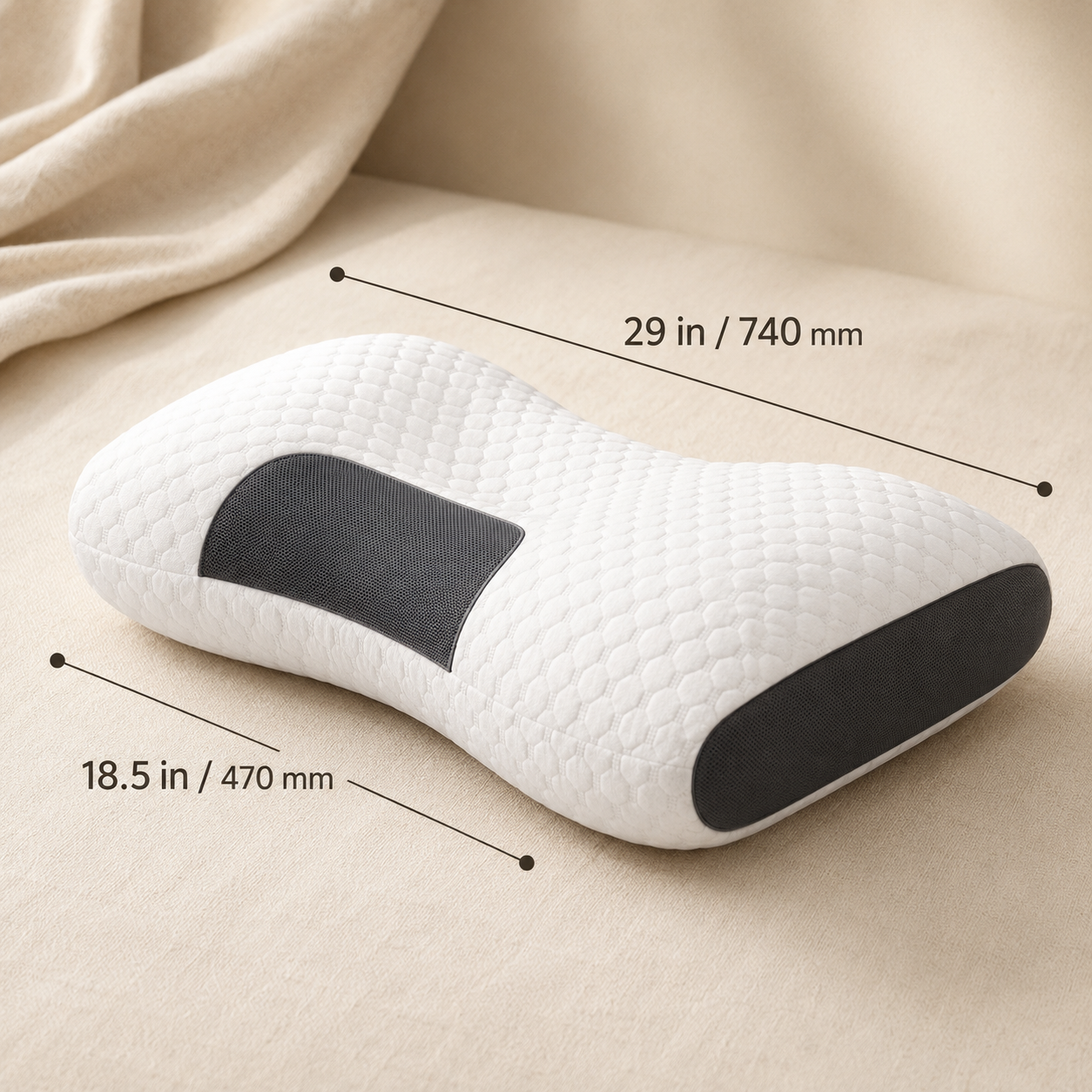 Ovelle ContourRest Pillow Set