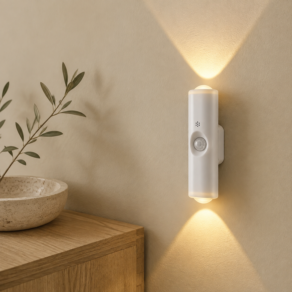 Ovelle LumaGuide™ Motion Sensor Wall Light