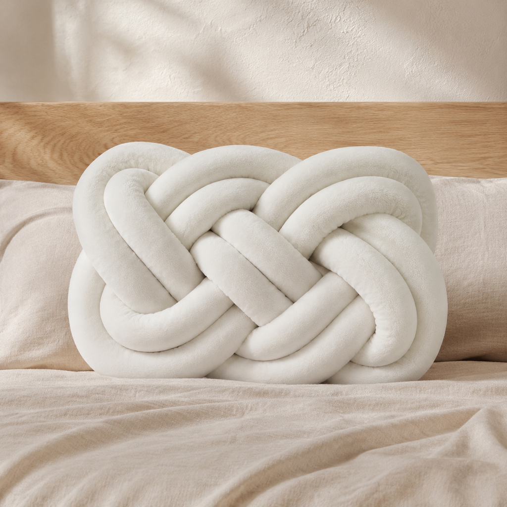 Ovelle EverKnot Velvet Cushion