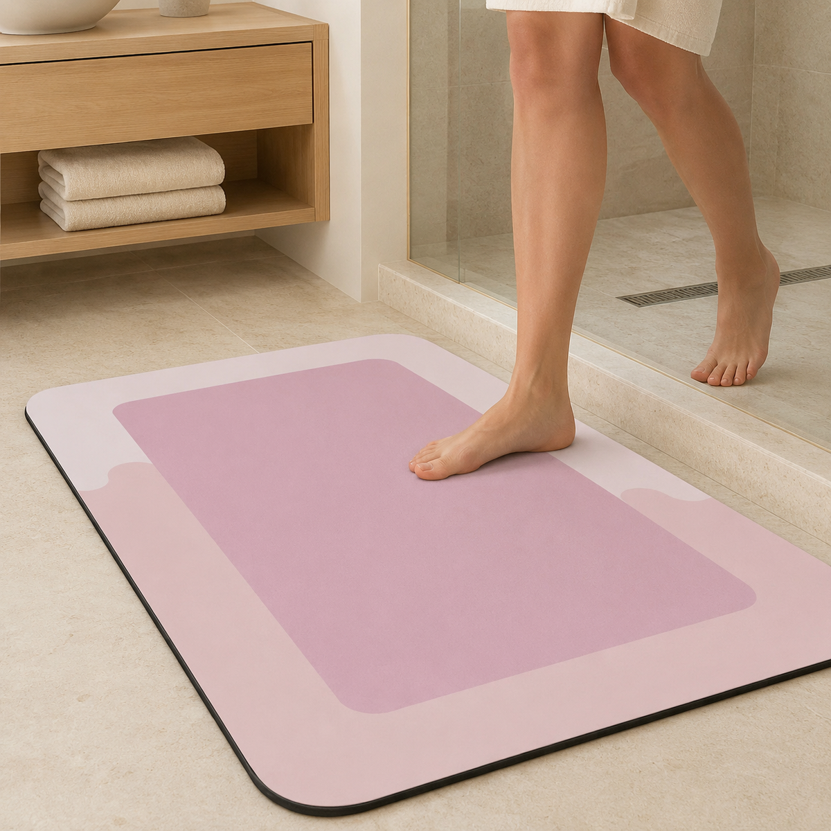 Ovelle DryStep™ Diatom Bath Mat