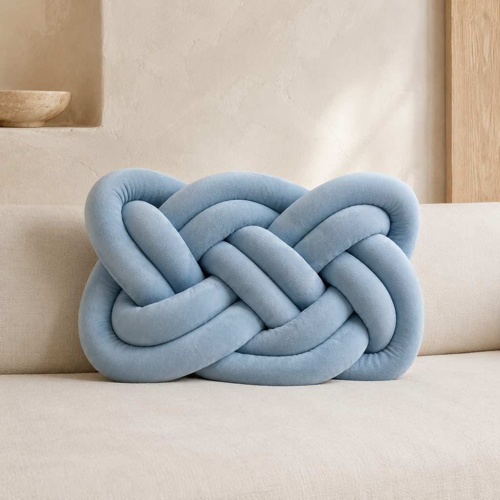 Ovelle EverKnot Velvet Cushion