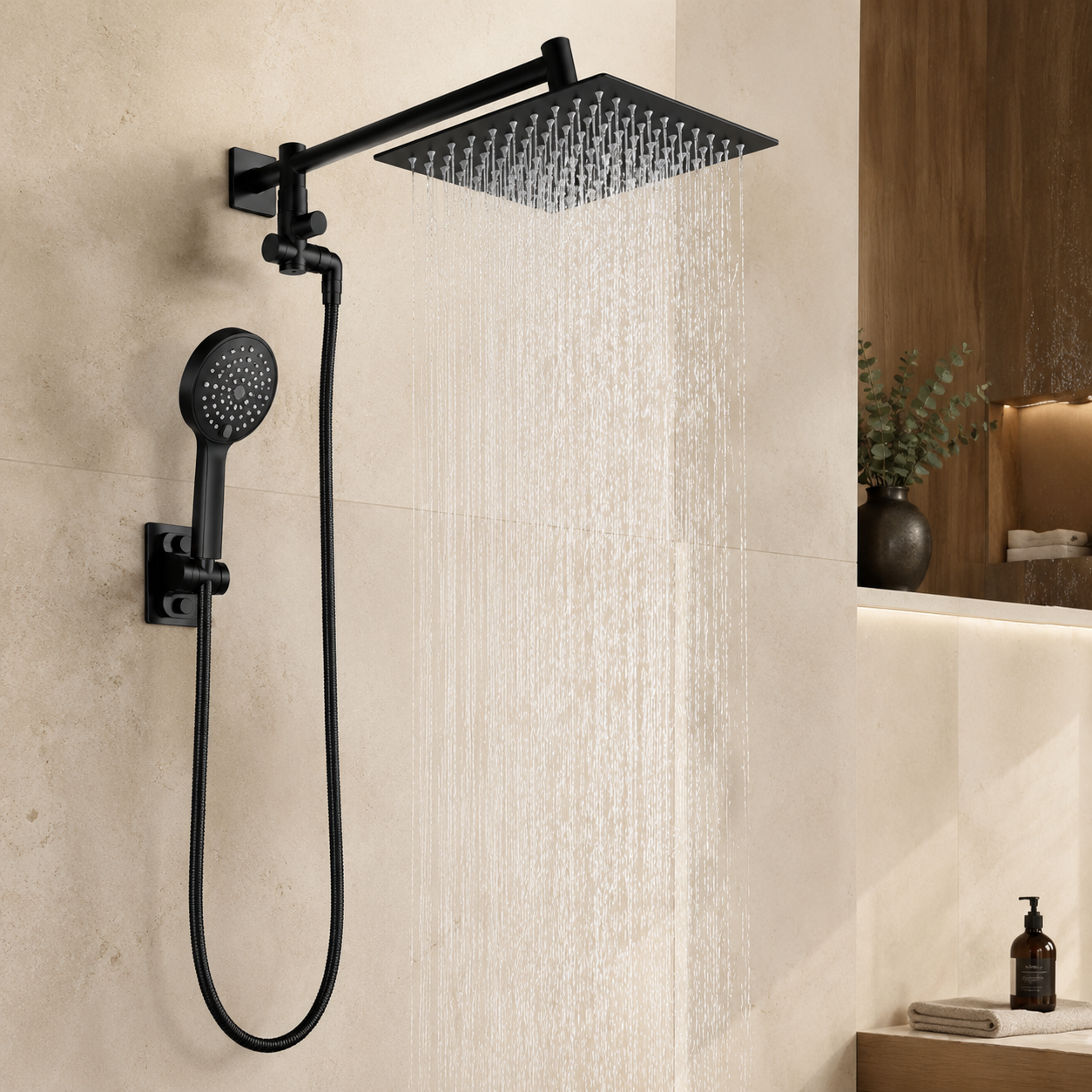 Ovelle RainFlow™ Dual Shower System.