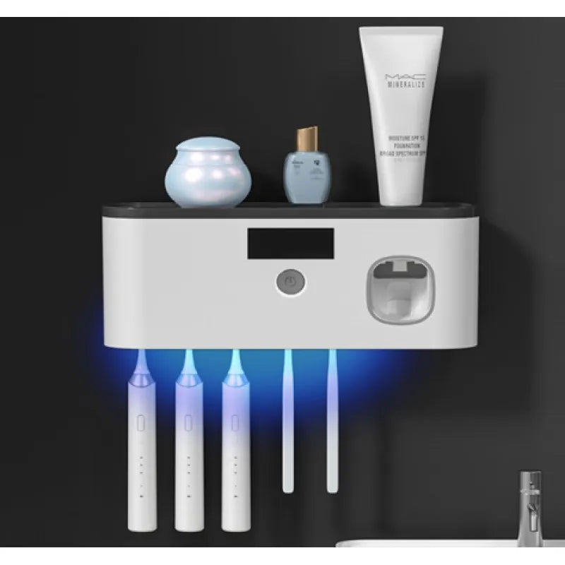 Ovelle LumiCare Wall-Mounted Toothbrush Station